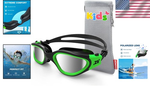 Durable & Adjustable G1MINI Polarized Kids Swim Goggles with Anti-Fog Technology - Picture 2 of 8