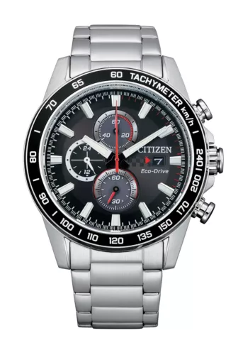 Citizen Men's Sport Casual Chronograph Eco-Drive Silver Watch 44 MM CA0780-52E