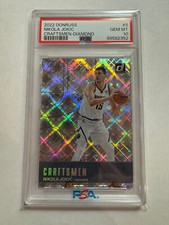2022-23 Donruss Nikola Jokic Craftsmen Diamond PSA 10 Pop 6 Denver Nuggets
