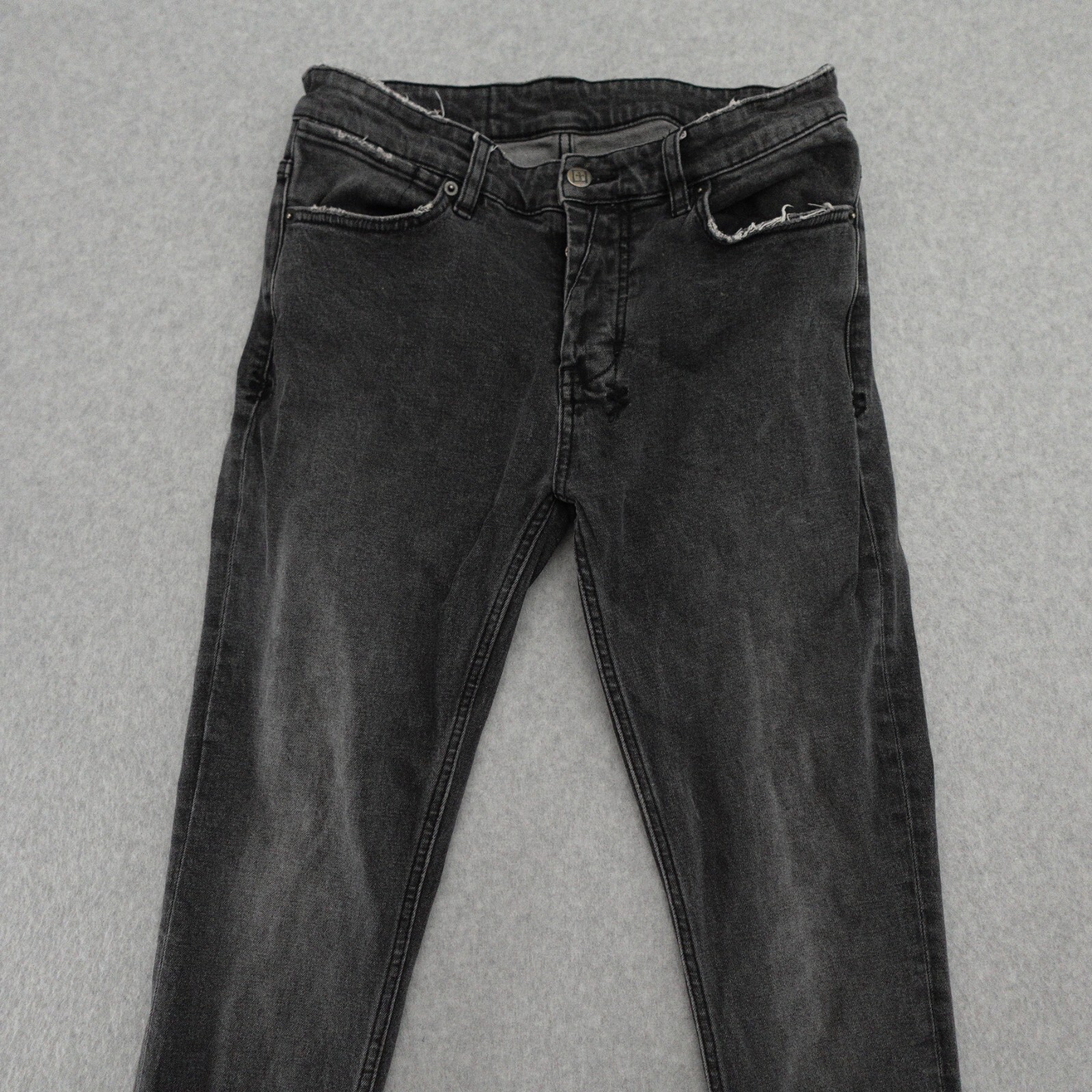 Ksubi Jeans Adult 30 in Smoke Black Van Winkle Black Jeans 30x32 Mens