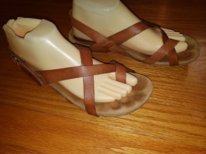 Eslinga vuelta tierra yokono Cuero Marrón Sandalias Tamaño 9 hecho en  España | eBay