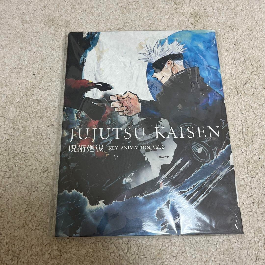 Jujutsu Kaisen Key Animation Limited Art Book Vol 1 & 2 Set FROM