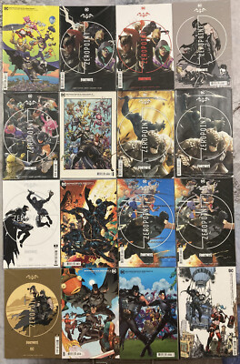 BATMAN FORTNITE ZERO POINT #1-6 VARIANT COVER SET OF 16 1ST 2ND COMIC SEALED BF