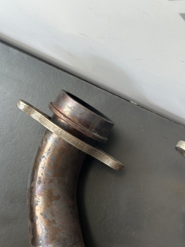 APRILIA TUONO V4 1100 Factory Exhaust Down Pipes Exhaust Link Pipes OEM 2017 - Picture 22 of 23