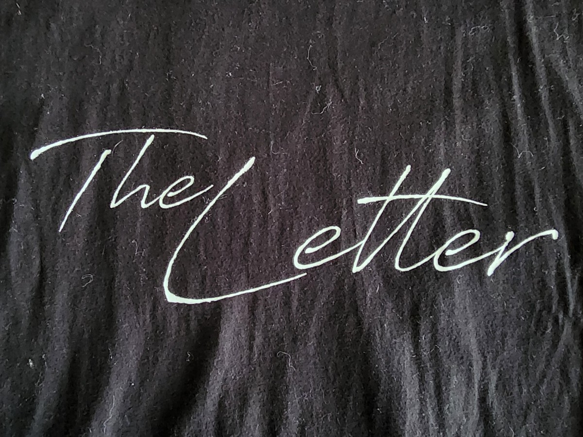SHINee ジョンヒョン The Letter Tシャツ shinee jonghyun official the letter t shirt black concert