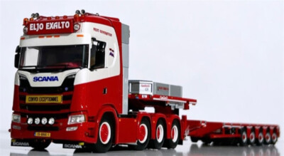 1:50 WSI FOR SCANIA S CS20H 8X4 NOOTEBOOM MCO-PX 5 AXLE For 1:50 WSI FOR SCANIA S CS20H 8X4 NOOTEBOOM MCO-PX 5 AXLE For