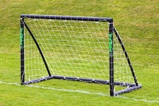 Image of Samba 6ft x 4ft Viper Black Football Goal with Locking System