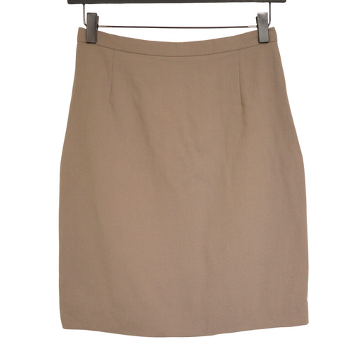 Giorgio Armani, Women Giorgio Armani Skirt Formal Vintage Beige Size S IT40 FR38 US6 UK8 XME743