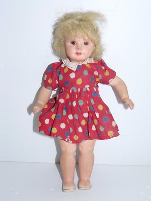 Poupée Ancienne SFBJ – Paris – Bébé En Celluloïd – Occasion Collection