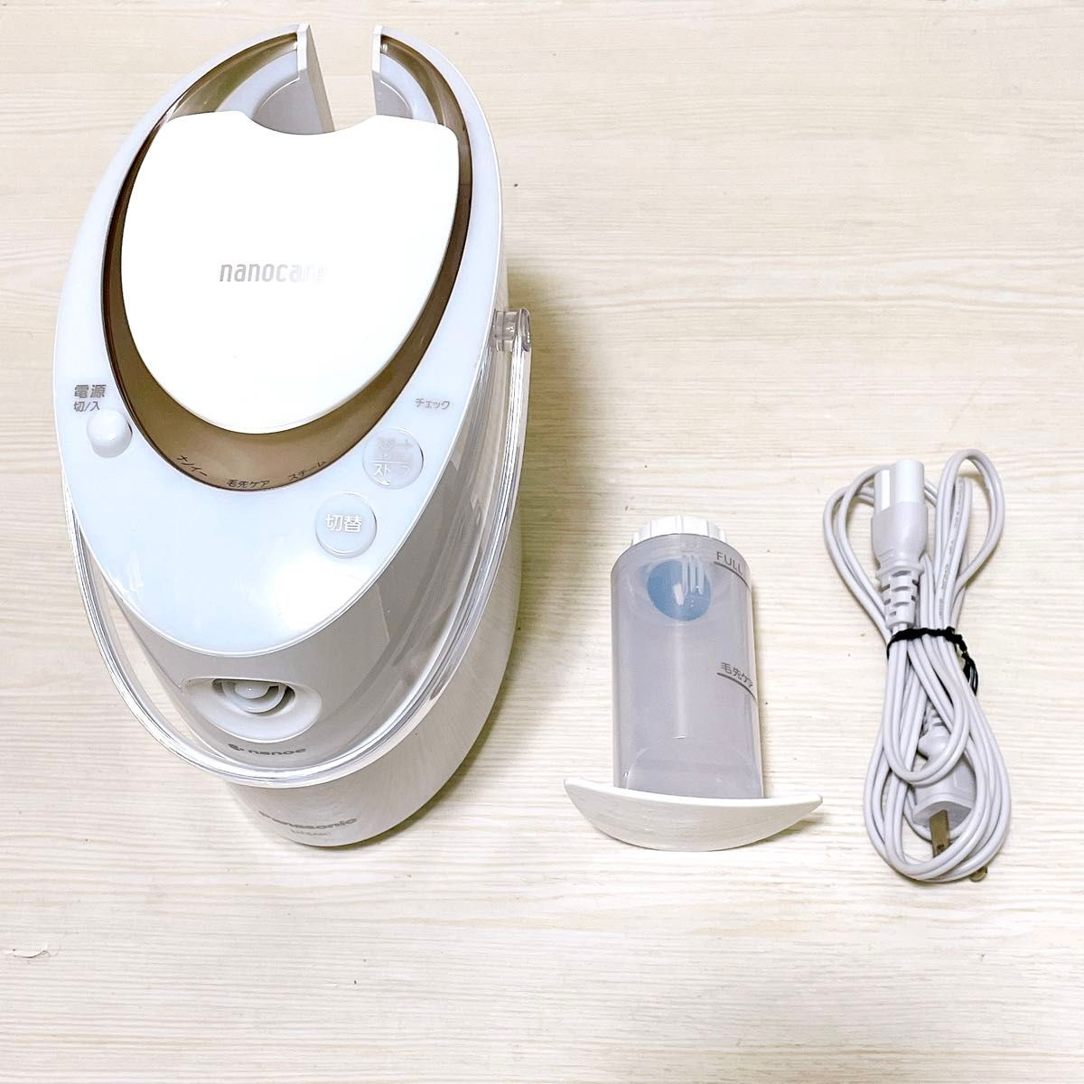ボディ・フェイスケア Panasonic EH-SA6C-N GOLD Panasonic EH-SA6C-N NanoCare Facial Steamer 2Way Gold Tested