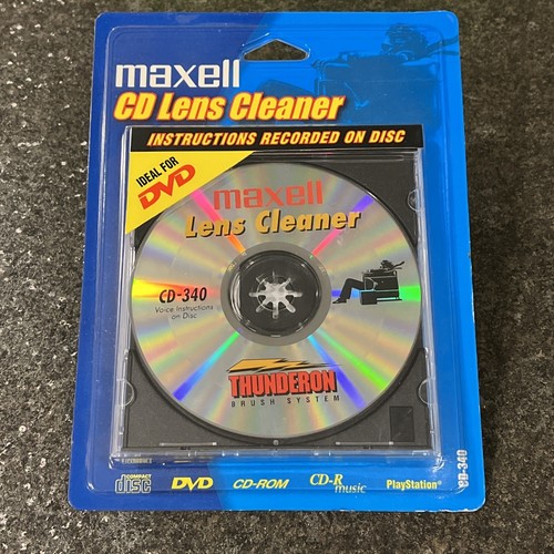 Maxell CD340 Laser Lens Cleaner CD, DVD, PlayStation, Xbox & More