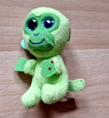 MC Donalds Stofftier Baby Affe Schimpanse Mini Figur Glubschi Kuschel Spielzeug - Bild 1 von 4