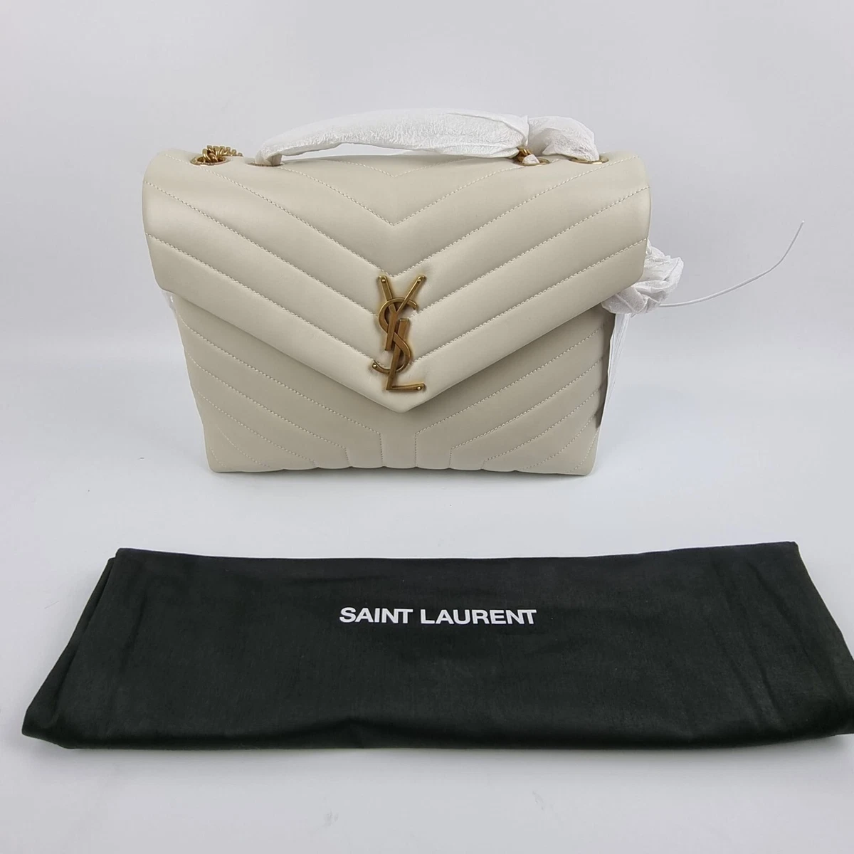 Saint Laurent Loulou Y-Quilted Leather Shoulder Bag