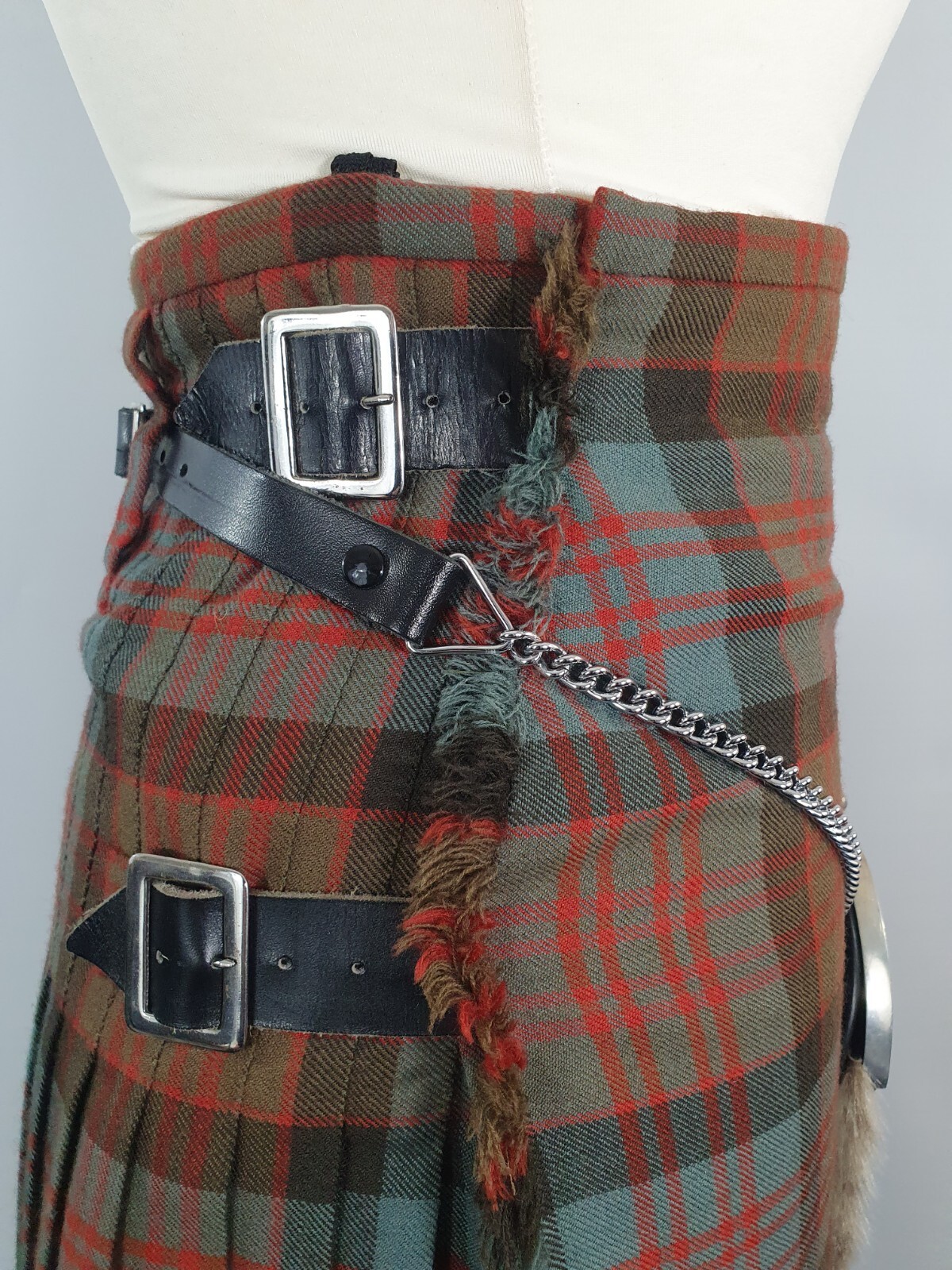 Scottish made muted kilt. Argyll Jacket.  Seal sporran. image 10
