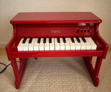 KORG Digital Tiny Piano 25 Mini keyboards Red W15.1" x H11.1" x D10.2"Japan Used
