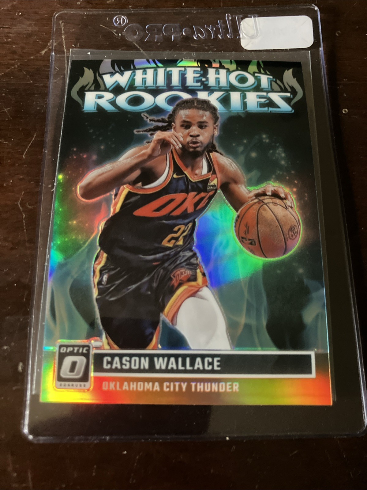 2023-24 Donruss Optic - Cason Wallace - White Hot Rookies Orange RC /39