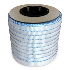 IDL Packaging 3/4 x 250' Mini Woven Cord Strapping Roll of 6 x 3 Core Size, 2400
