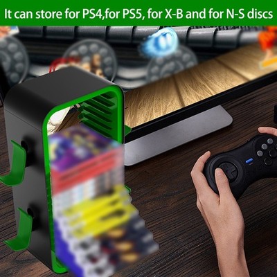 Game Storage Tower für 18 Disks ordentlich organisiert für PS5 für Xbox für