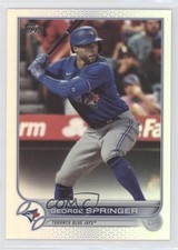 2022 Topps Series 2 Rainbow Foil George Springer #361 0jg3