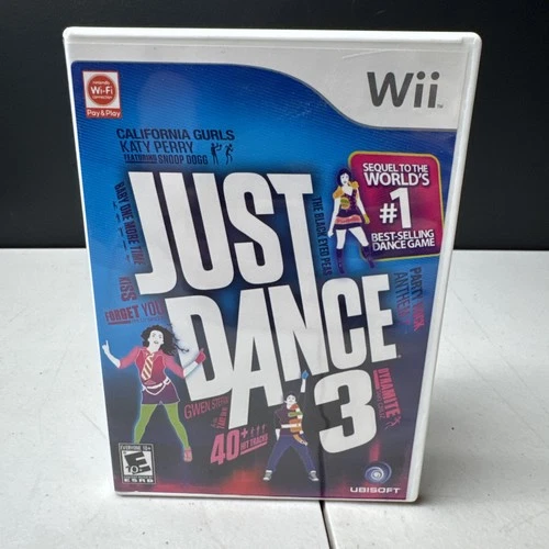Just Dance 3 (Nintendo Wii, 2011) Complete With Manual CIB Tested