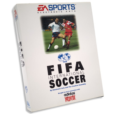 FIFA 1 International Soccer EA Commodore Amiga 1994 Big Box Kult-Fußballspiel