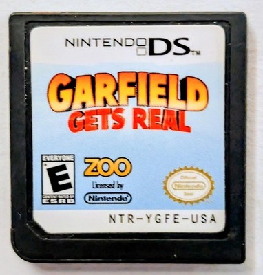 GARFIELD GETS REAL NINTENDO DS GAME 3DS 2DS LITE DSI XL