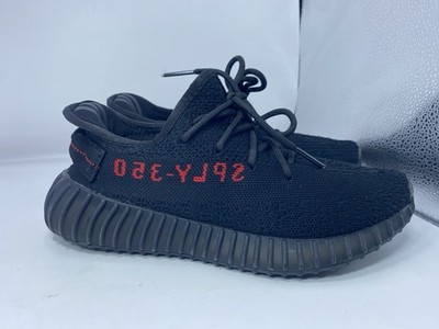 Adidas Yeezy 350 V2 Core Black Bred Boost SPLY CP9652 Men s Size 6.5 Women s 8