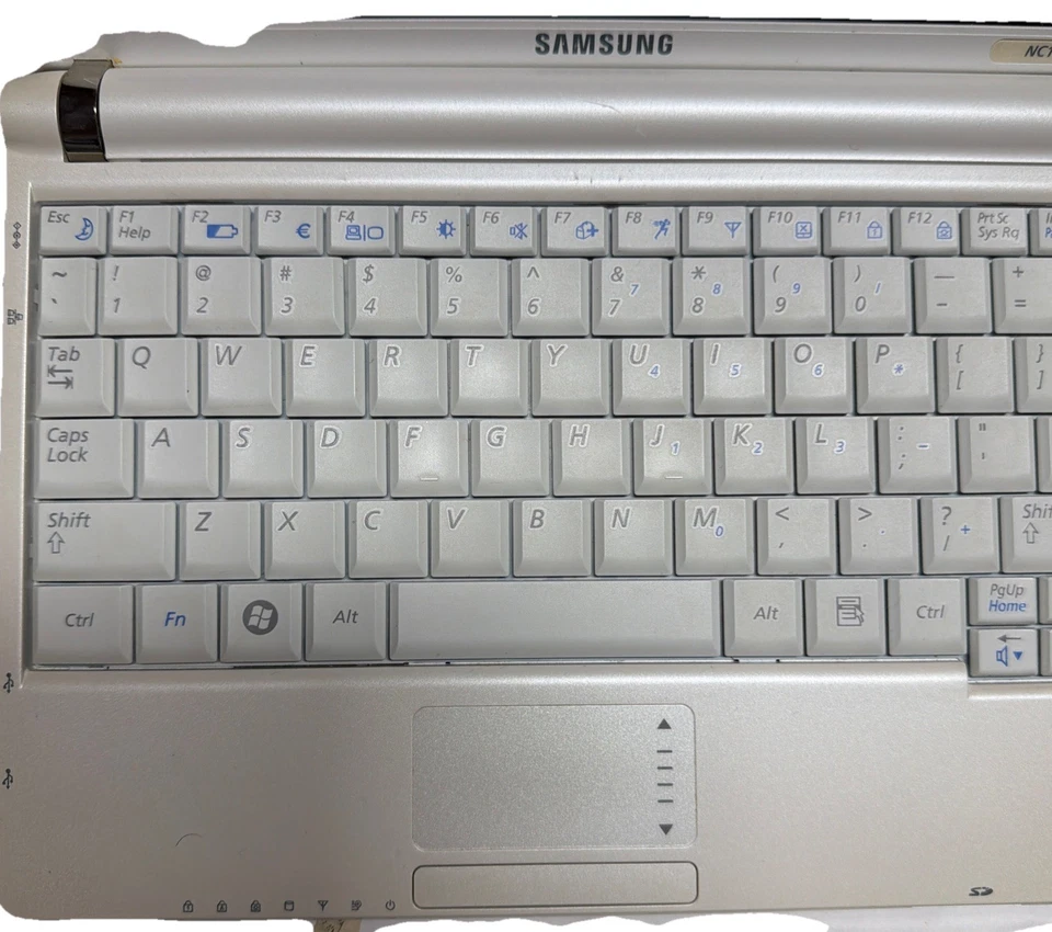 Samsung NP-NC10 Intel Atom N270 1,6 GHz 2 GB Ram 250 SSD Win 10 Foto 3 de 4