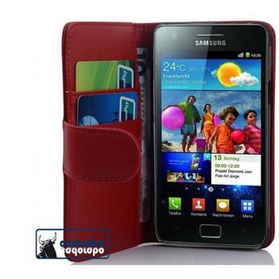 Hülle für Samsung Galaxy S2 / S2 PLUS Schutz Hülle Handy Cover Case Tasche Etui