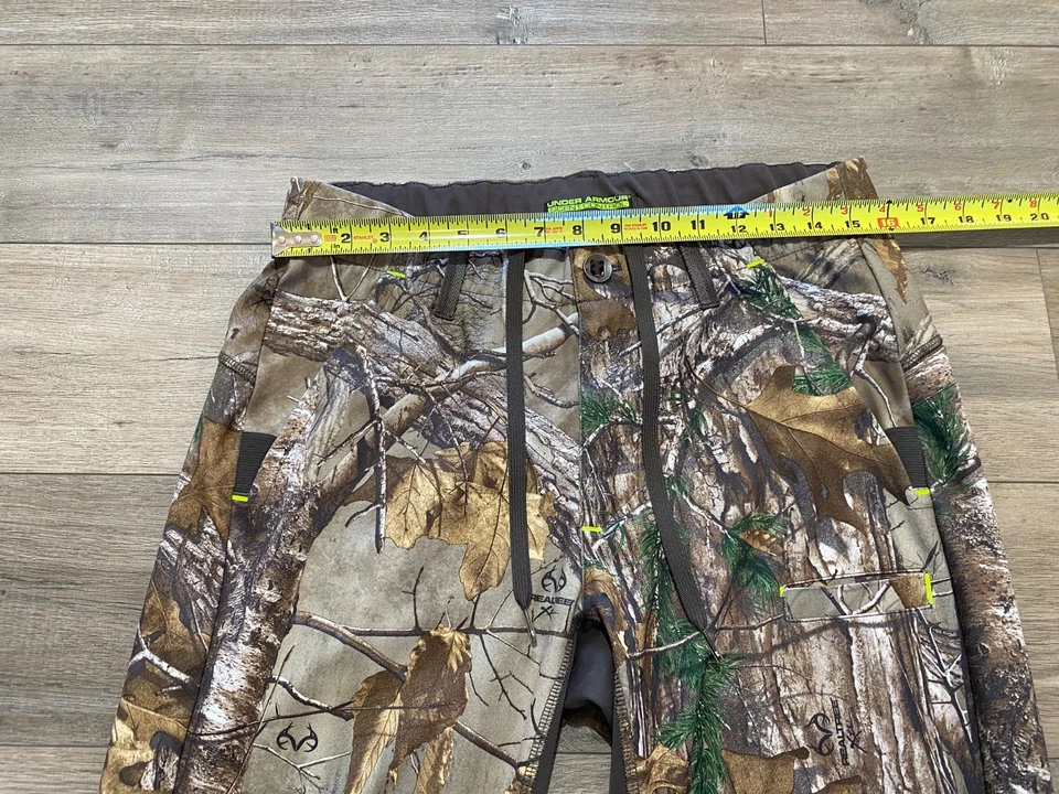Under Armour Scent Control Mens M X 32 Drawstring Realtree XTRA Hunting Pants - Image 4 of 4
