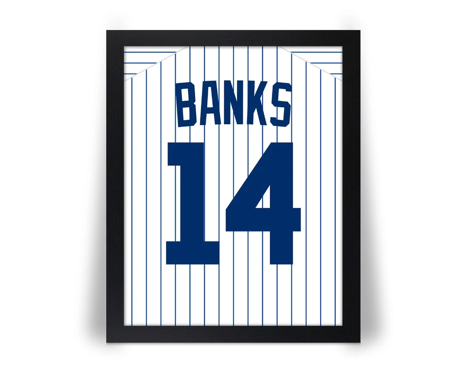 compare to ERNIE BANKS Chicago Cubs Baseball Photo Picture / 8x10 11x14 16x20 JZ - Image 2 of 4