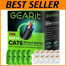 500ft Direct Burial Ethernet Cable Pack