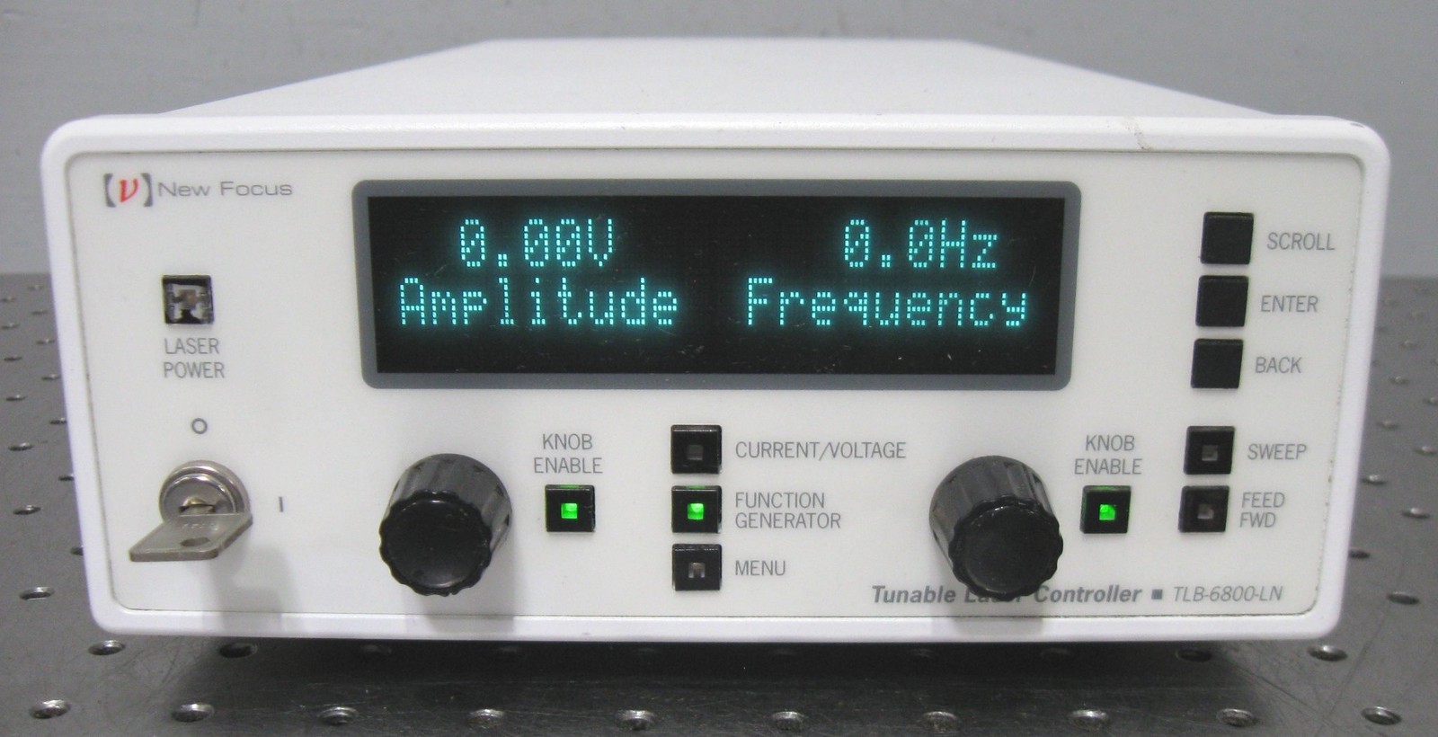 C200881 New Focus TLB-6800-LN Tunable Laser Controller w/ Key