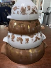 Pyrex Early American Cinderella Bowl Set Of 4