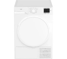 New Graded LOGIK LHP10W23 10 kg Heat Pump Tumble Dryer - White RRP £329 J75