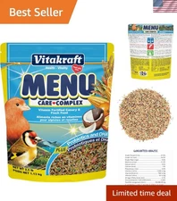 Natural Seed Blend for Canaries & Finches - 2.5 lbs of Flavorful Nutrition