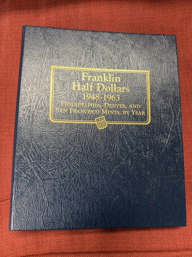 Whitman Franklin Half Dollar Album 9126