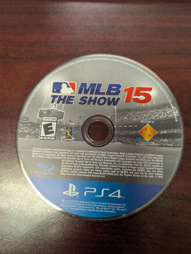 MLB 15: The Show (Sony PlayStation 4 PS4, 2015) NO TRACKING - DISC ONLY