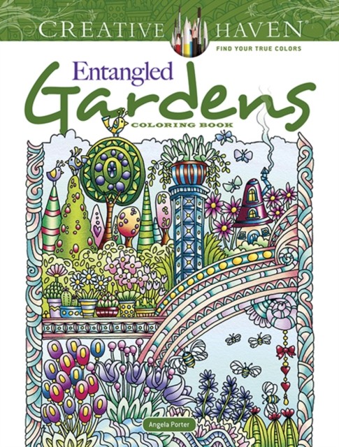 Creative Haven Entangled Gardens Coloring Book by Angela Porter - 9780486845463 - Image 7