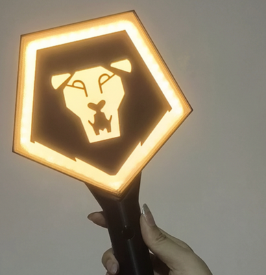 Kpop Demon Hunters Saja Boys 3D Printed Lightstick + Tracking | eBay