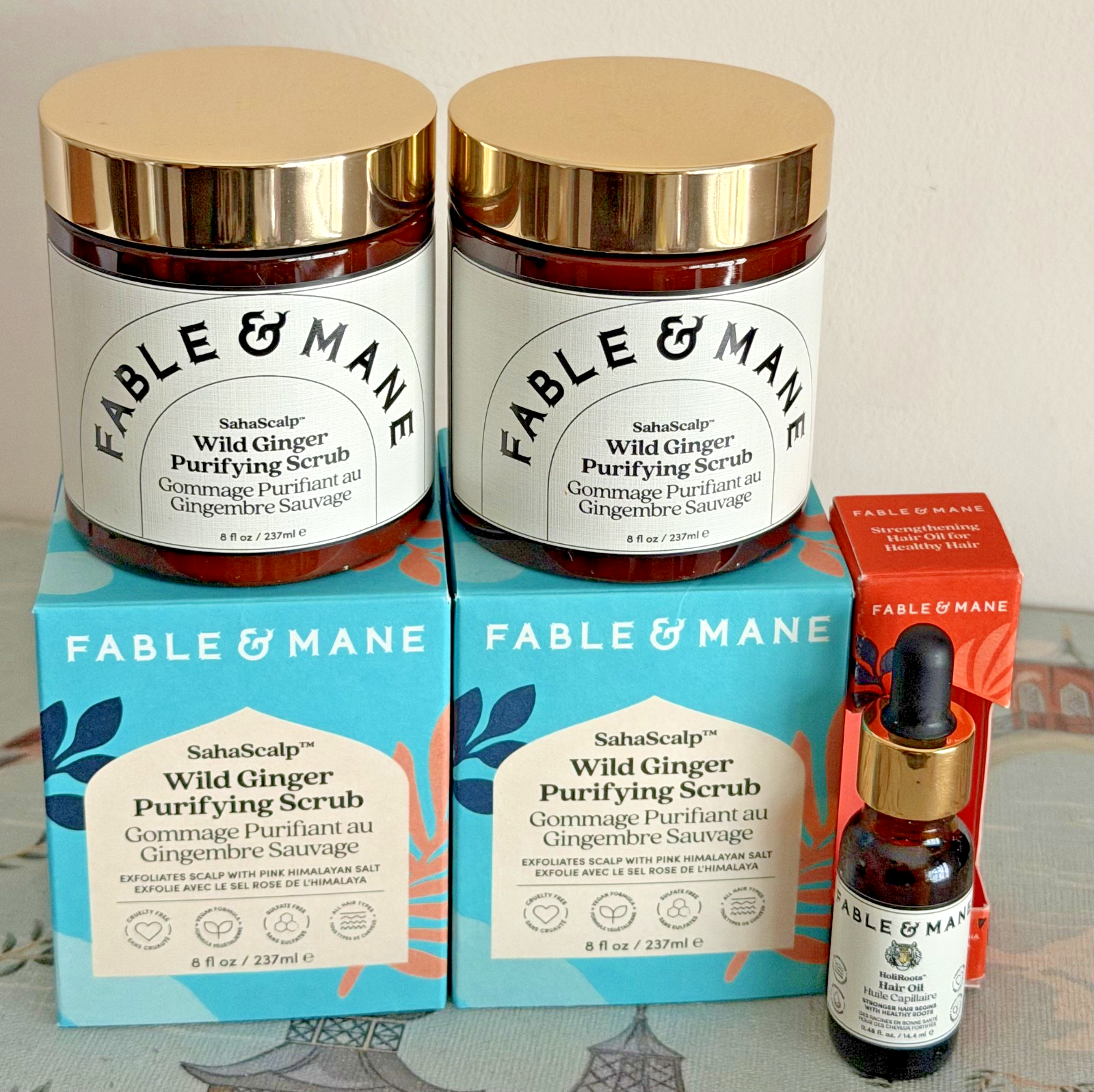 Fable & Mane SahaScalp Wild Ginger Purifying Scrub - Image 2
