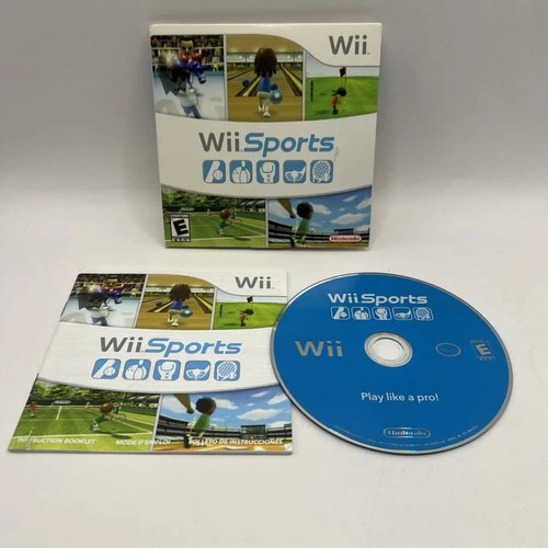 New ListingNintendo Wii Sports Freshly Resurfaced Complete CIB Manual Case Tested Working