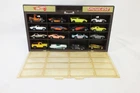 Vtg Hot Wheels Showcase Display Case PLUS 16 Car LOT Corvette Hot Rod Custom