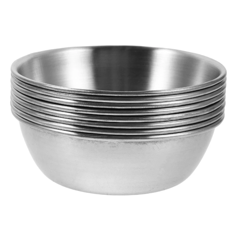  8 Pcs Ciotola Per Maschera Di Stoccaggio Facciale Missioning Bowl - Immagine 3 di 4