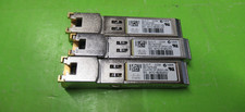 Lot of 3 Cisco GLC-T /30-1410-03 Copper RJ45 1000BASE-T Module 100m Transceiver