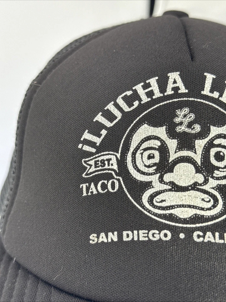 Gorra Lucha Libre Taco Shop; Gorra Luchador Luchadores San Diego Foto 2 de 4