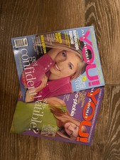 Vintage All About You Teen Magazine Lot 2 Issues 1990s Y2k Pop Culture Fash