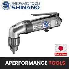 SHINANO Japan SI-5355, 3/8" Chuck Reversible Angle Head Geared Drill 1,200rpm