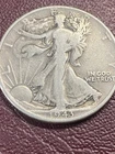 1943 WALKING LIBERTY SILVER HALF DOLLAR 90% SILVER CIRCULATED COIN