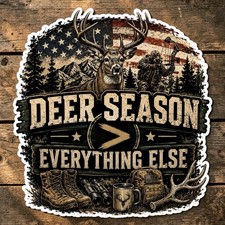 Deer Season  Everything Else Stickerhuntingdeers